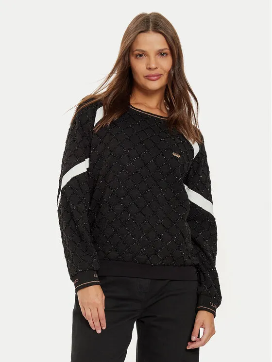 Liu Jo Sport Πουλόβερ · Μαύρο · Regular Fit