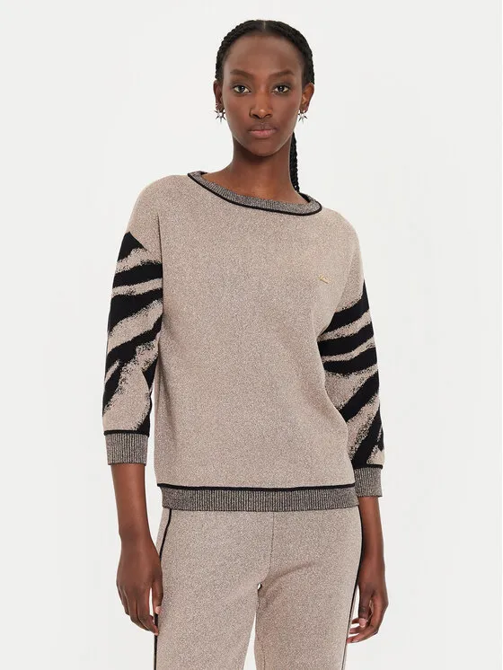 Liu Jo Sport Πουλόβερ · Μαύρο · Regular Fit