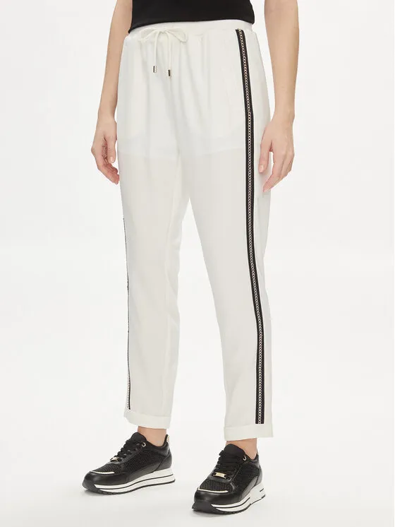 Liu Jo Sport Παντελόνι φόρμας · Εκρού · Regular Fit