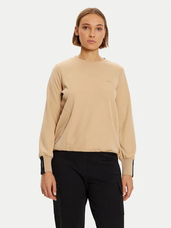 Liu Jo Sport Μπλούζα · Μπεζ · Regular Fit