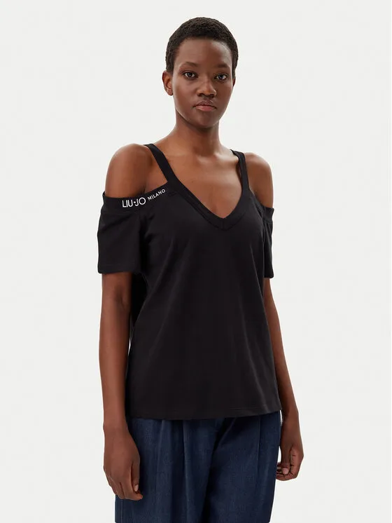 Liu Jo Sport T-Shirt · Μαύρο