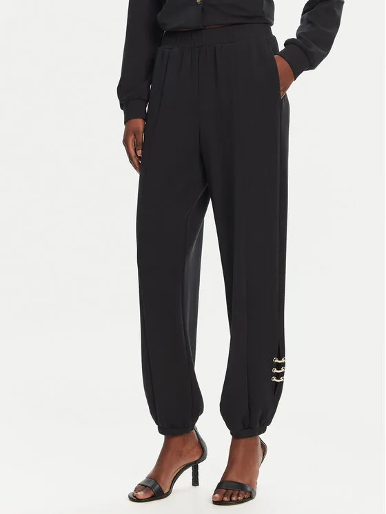Liu Jo Sport Παντελόνι φόρμας · Μαύρο · Relaxed Fit
