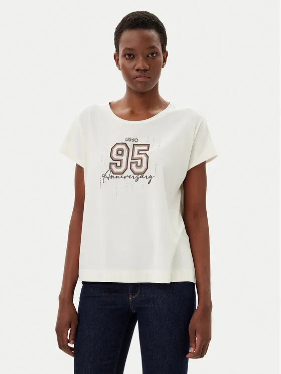 Liu Jo Sport T-Shirt · Εκρού