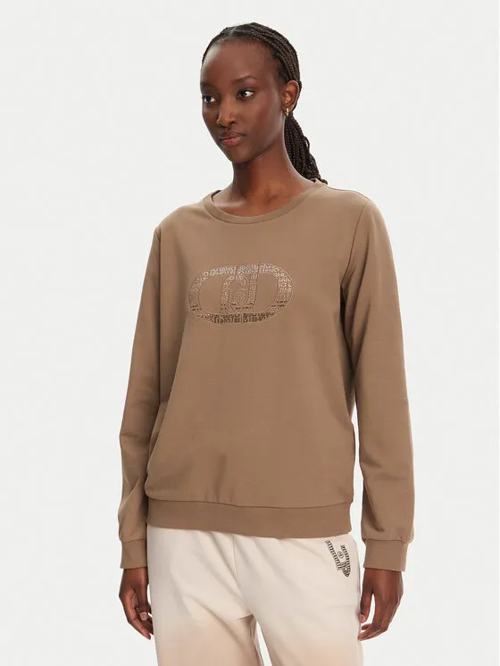 Liu Jo Sport Μπλούζα · Καφέ · Regular Fit