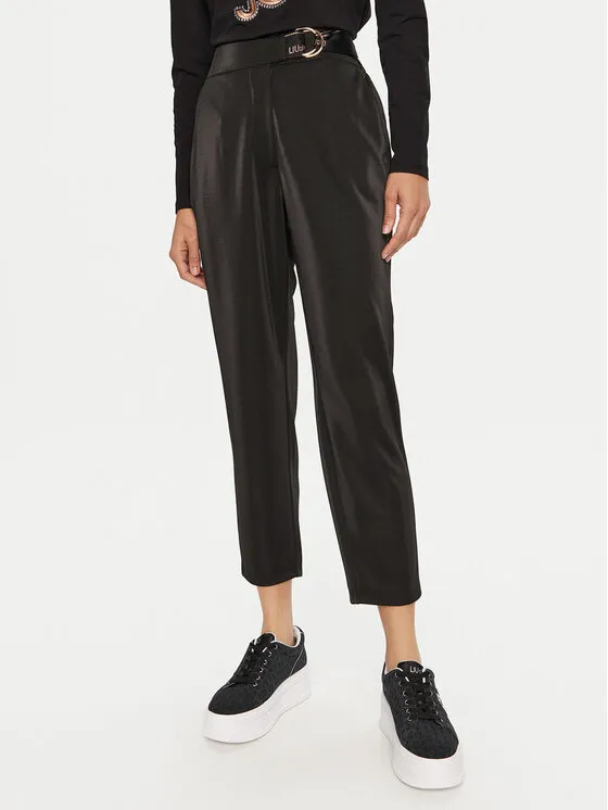 Liu Jo Sport Παντελόνι υφασμάτινο · Μαύρο · Regular Fit