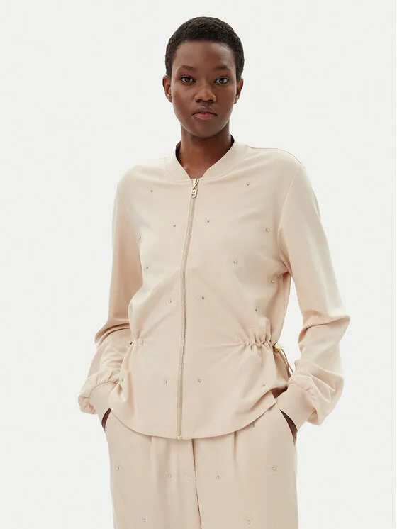 Liu Jo Sport Μπλούζα · Μπεζ · Regular Fit