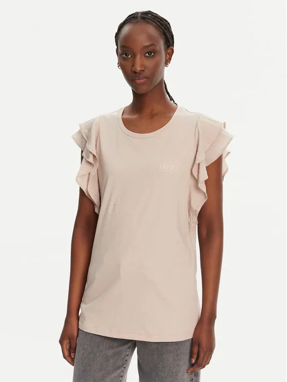 Liu Jo Sport T-Shirt · Μπεζ