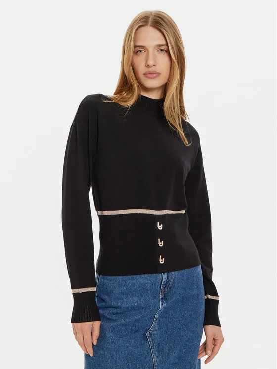 Πουλόβερ · Μαύρο · Regular Fit