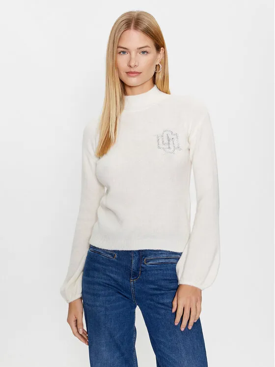 Πουλόβερ · Εκρού · Regular Fit