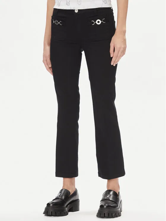 Παντελόνι υφασμάτινο · Μαύρο · Slim Fit