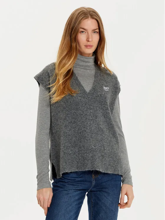 Πουλόβερ · Γκρι · Regular Fit