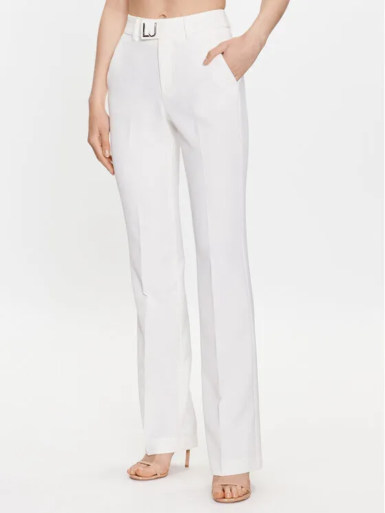 Παντελόνι υφασμάτινο · Λευκό · Regular Fit