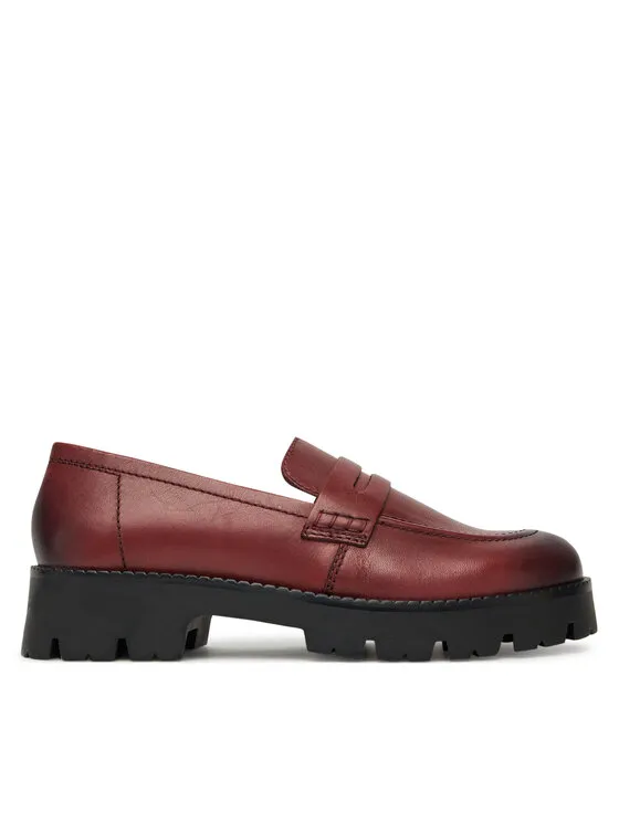Loafers · Μπορντό · 4.5 cm