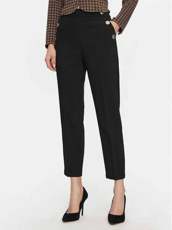 Lola Casademunt by Maite Παντελόνι υφασμάτινο · Μαύρο · Regular Fit