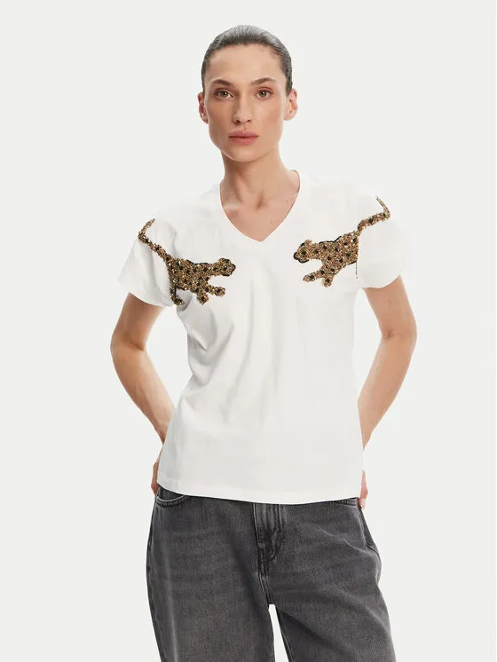 Lola Casademunt by Maite T-Shirt · Λευκό