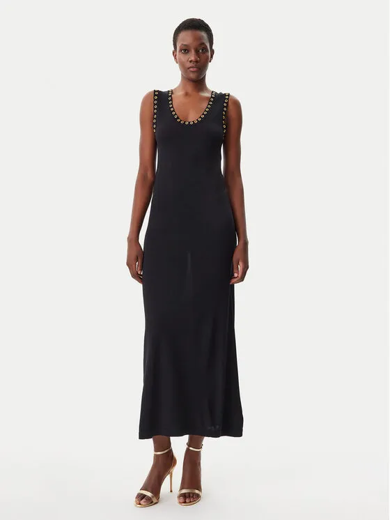 Lola Casademunt by Maite Φόρεμα υφασμάτινο · Μαύρο · Maxi