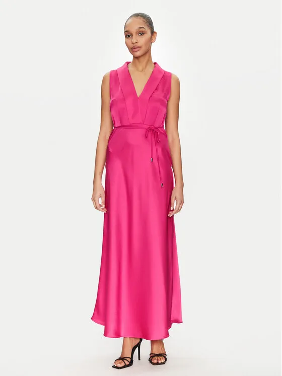 LOLA CASADEMUNT Φόρεμα βραδινό · Ροζ · Maxi