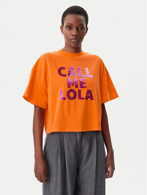 LOLA CASADEMUNT T-Shirt · Πορτοκαλί