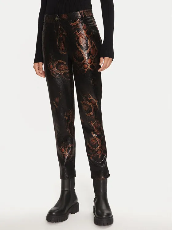 LOLA CASADEMUNT Παντελόνι υφασμάτινο · Μαύρο · Slim Fit