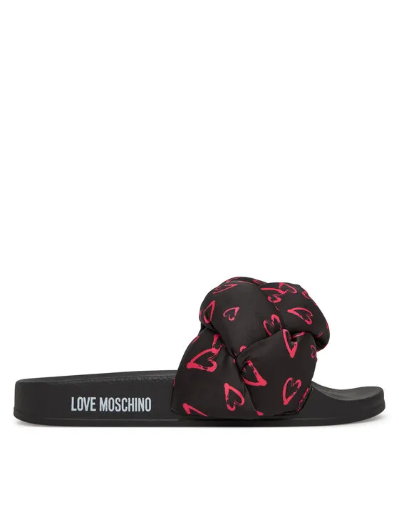 LOVE MOSCHINO Παντόφλες · Μαύρο
