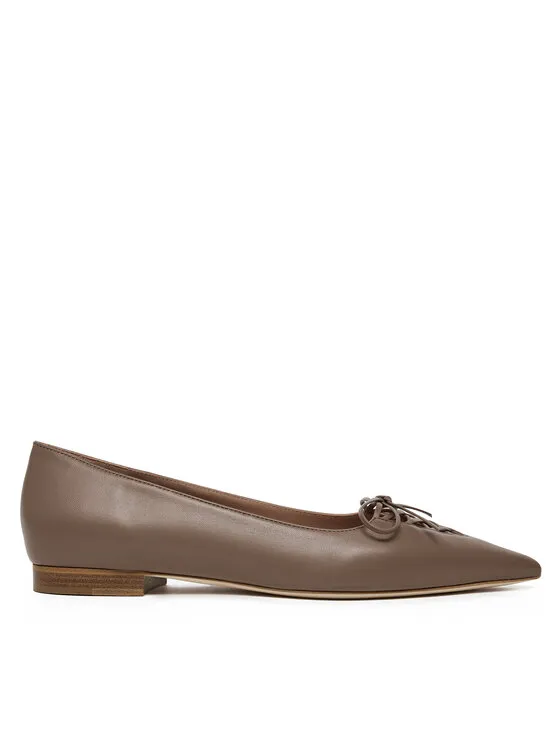 MALONE SOULIERS Μπαλαρίνες · Καφέ