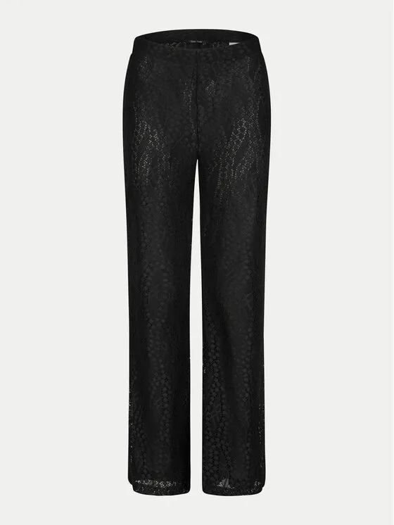 Παντελόνι υφασμάτινο · Μαύρο · Regular Fit