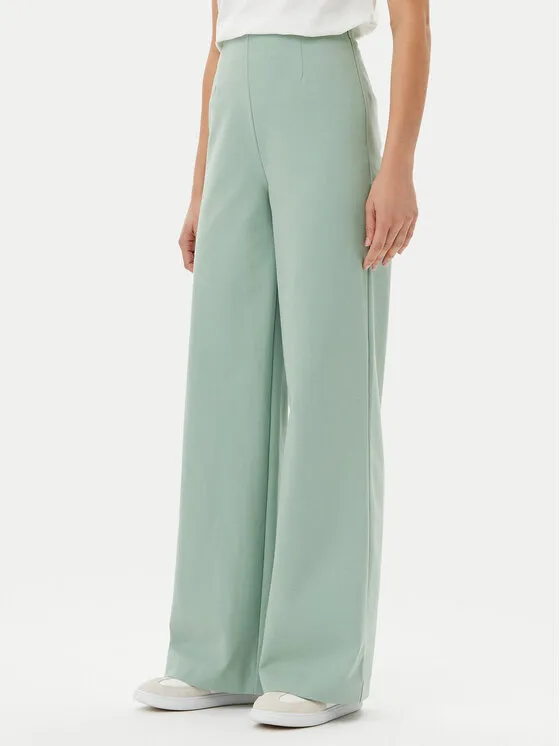 Παντελόνι Palazzo · Πράσινο · Regular Fit