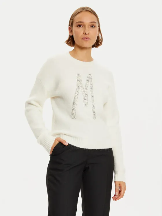 Marciano Guess Πουλόβερ · Εκρού · Regular Fit