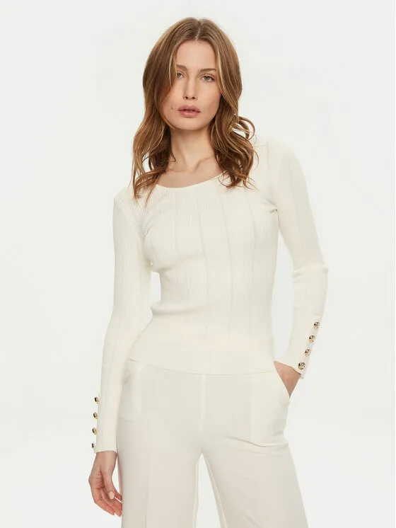 Marciano Guess Πουλόβερ · Εκρού · Regular Fit