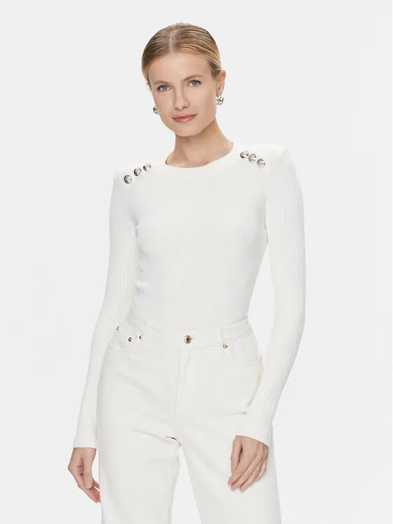 Marciano Guess Πουλόβερ · Εκρού · Regular Fit