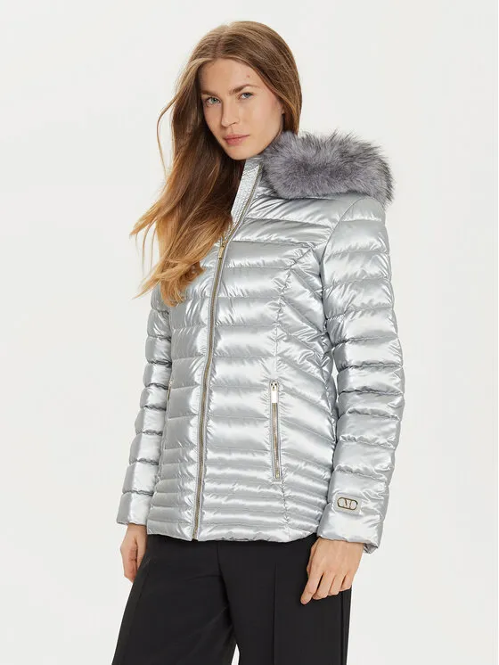 Marciano Guess Μπουφάν πουπουλένιο · Ασημί