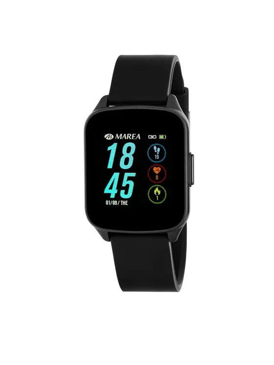 Marea Smartwatch · Μαύρο