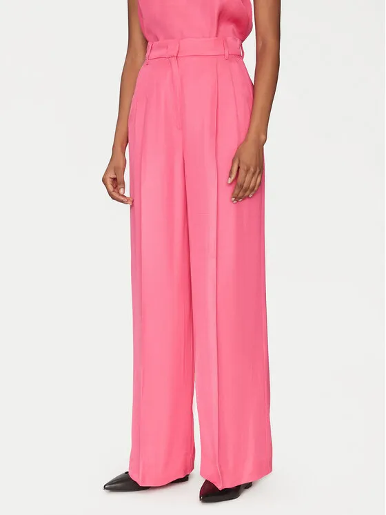 Παντελόνι Palazzo · Ροζ · Regular Fit