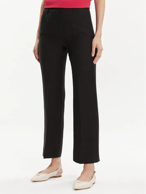 Marella Παντελόνι υφασμάτινο · Μαύρο · Regular Fit