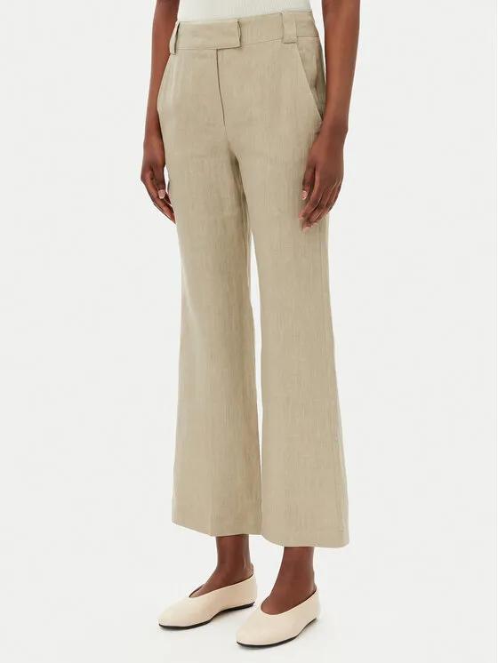 Marella Παντελόνι υφασμάτινο · Χακί · Regular Fit