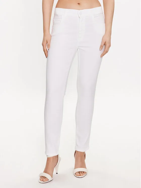 Marella Παντελόνι υφασμάτινο · Λευκό · Slim Fit