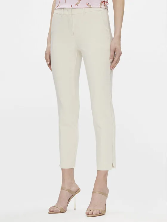 Marella Παντελόνι υφασμάτινο · Εκρού · Regular Fit