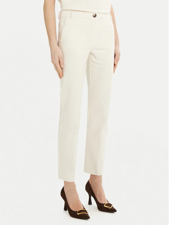 Marella Παντελόνι chino · Λευκό · Slim Fit
