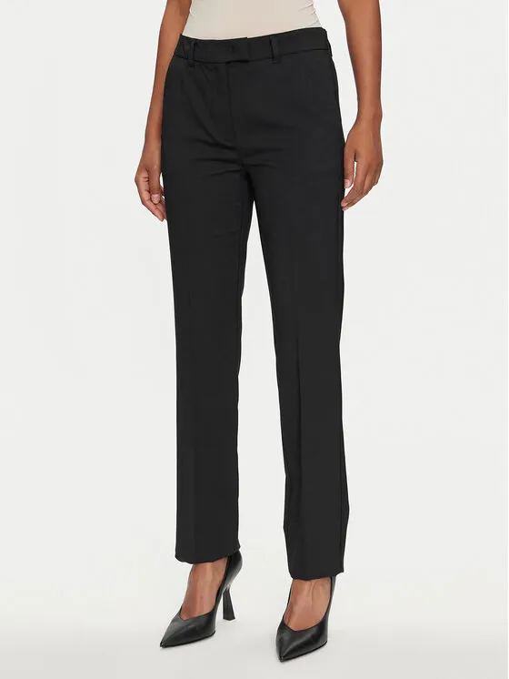 Marella Παντελόνι υφασμάτινο · Μαύρο · Regular Fit