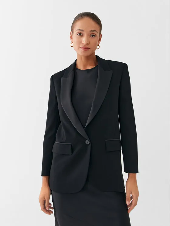Σακάκι · Μαύρο · Regular Fit