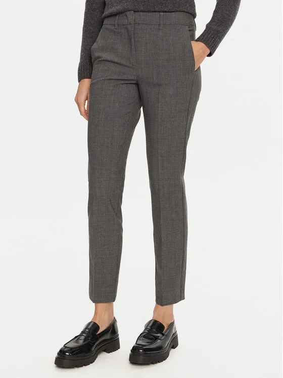 Marella Παντελόνι υφασμάτινο · Γκρι · Regular Fit