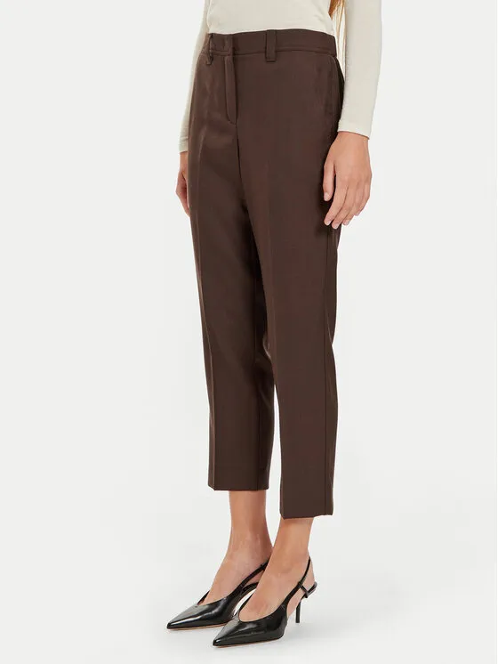 Marella Παντελόνι chino · Καφέ · Slim Fit