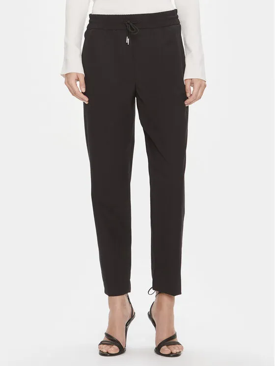 Marella Παντελόνι υφασμάτινο · Μαύρο · Regular Fit