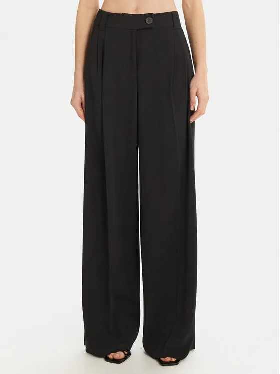 Marella Παντελόνι Palazzo · Μαύρο · Regular Fit