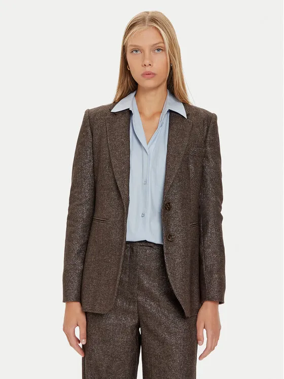 Σακάκι · Καφέ · Regular Fit