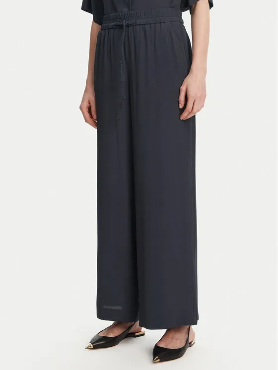 Marella Παντελόνι Palazzo · Σκούρο μπλε · Regular Fit