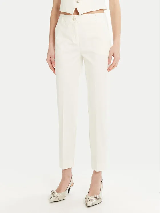 Marella Παντελόνι chino · Λευκό · Slim Fit