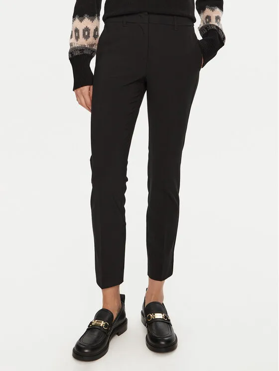 Marella Παντελόνι υφασμάτινο · Μαύρο · Regular Fit