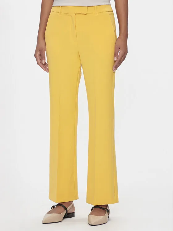 Marella Παντελόνι υφασμάτινο · Κίτρινο · Regular Fit