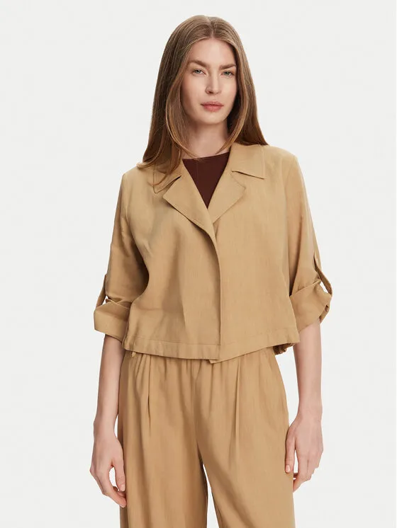 Σακάκι · Μπεζ · Relaxed Fit
